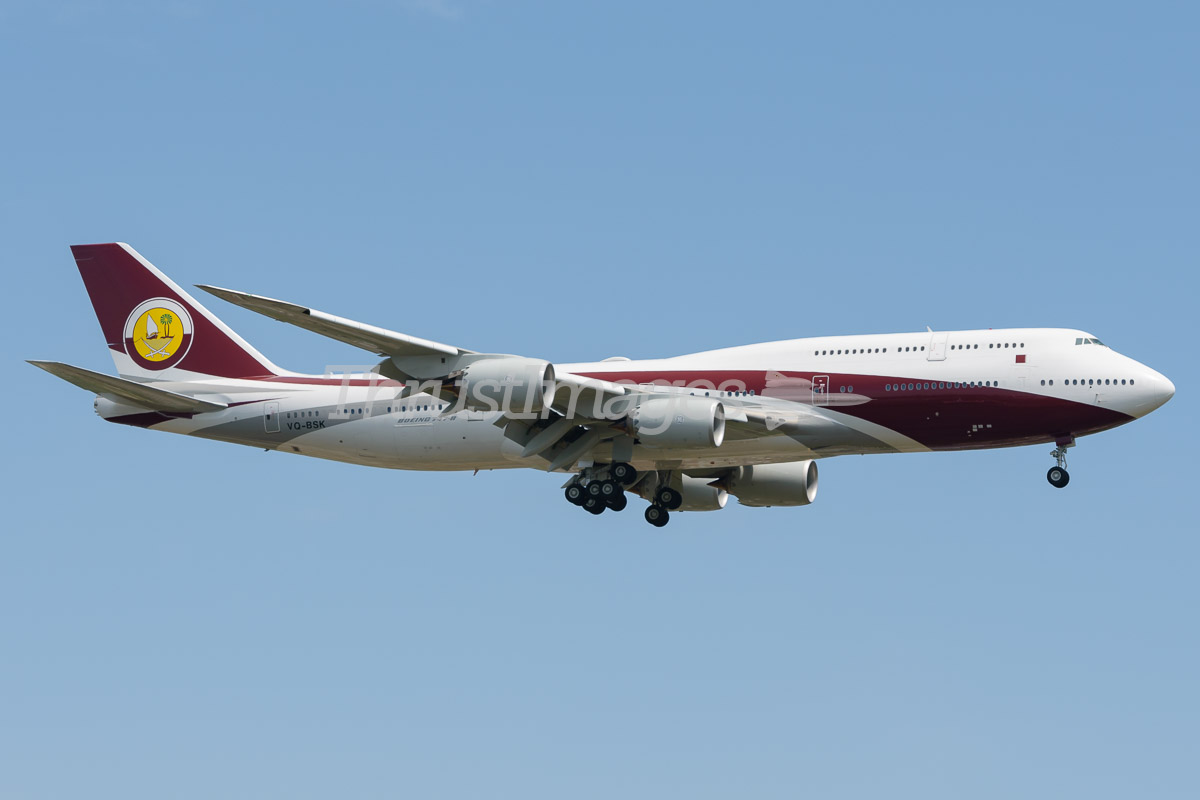 Boeing 747‑8ZV/BBJ VQ-BSK (cn 42096/1468)